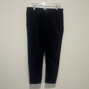 Livvy Edelman Black Corduroy, Straight Leg, Size 12